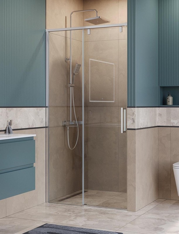Душевая дверь BelBagno Soft Close-1 110 SOFT_CLOSE-1-BF-1-110-C-Cr