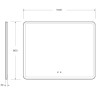 Зеркало BelBagno Marino 100 SPC-MAR-1000-800-LED-TCH-SND с подсветкой