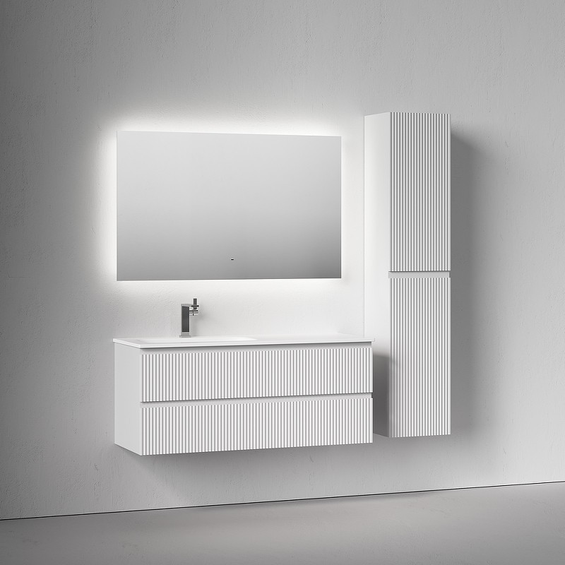 Тумба под раковину Sancos Snob R 119,5 SNR120LW подвесная цвет Bianco