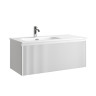Тумба под раковину Sancos Snob R 1.0 100 L SNR1.0100LW подвесная цвет Bianco