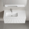 Тумба под раковину Sancos Snob R 1.0 100 L SNR1.0100LW подвесная цвет Bianco