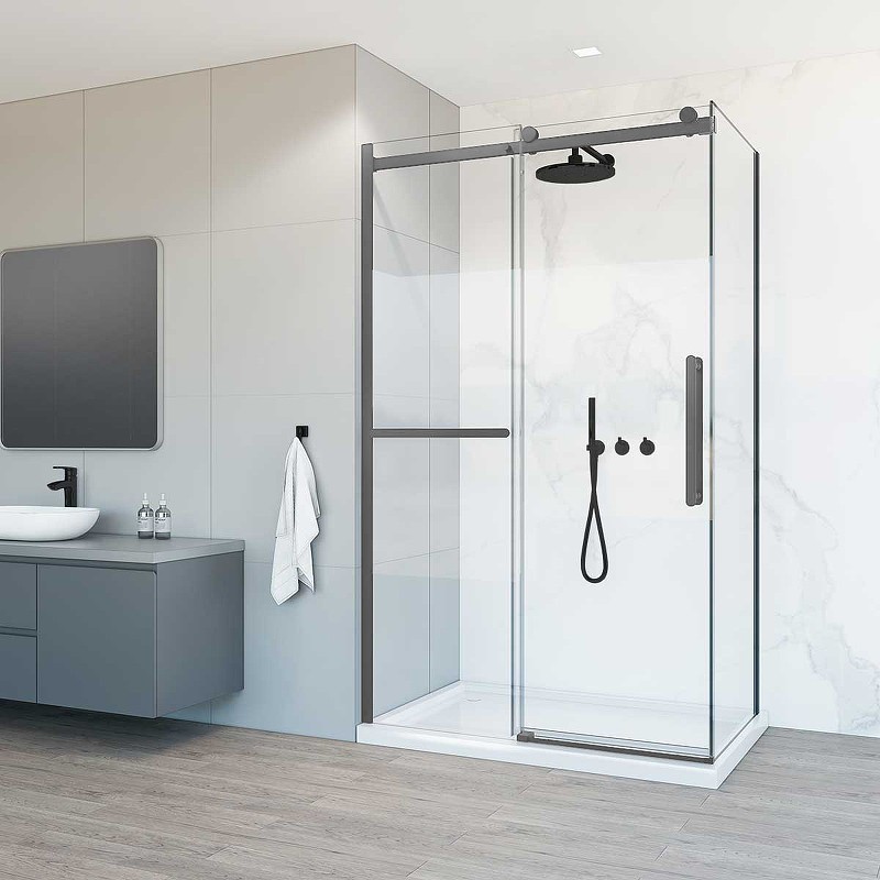Душевой уголок Vincea Como Soft 130x90 VSR-1CS9013CLGM