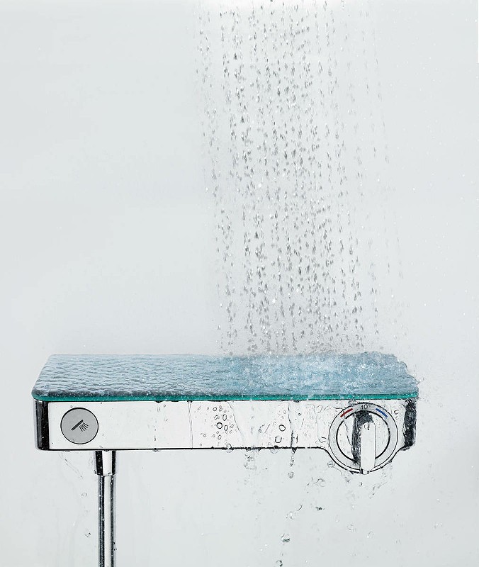 Смеситель для душа Hansgrohe Ecostat Select 13171000 с термостатом Хром