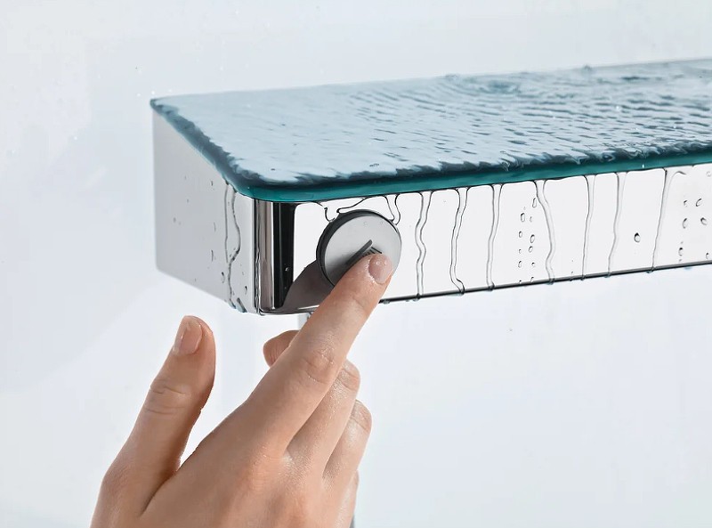 Смеситель для душа Hansgrohe Ecostat Select 13171000 с термостатом Хром