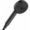 Ручной душ Hansgrohe Pulsify Select Activation EcoSmart 24101670 черный матовый