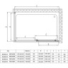 Душевой уголок Vincea Alpha 120x90 VSR-3AL9012CLB