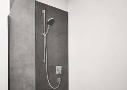 Смеситель для душа Hansgrohe Finoris 76615700 белый матовый