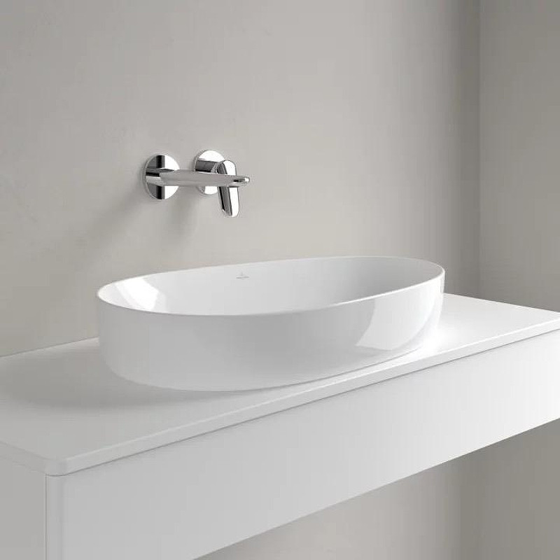 Раковина-чаша Villeroy&Boch Antao 65 4A7465R1 цвет Альпийский белый