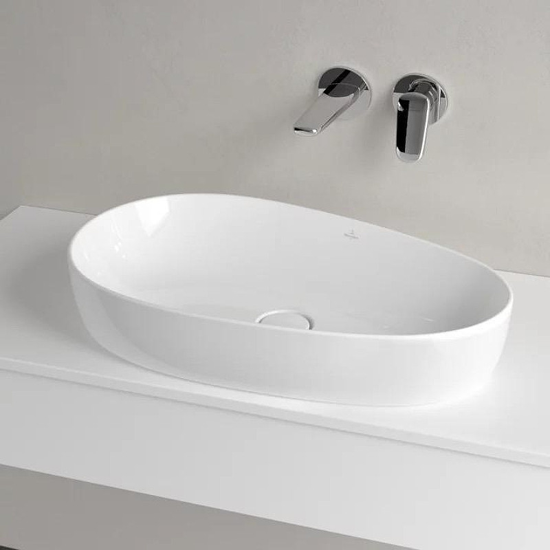 Раковина-чаша Villeroy&Boch Antao 65 4A7465R1 цвет Альпийский белый