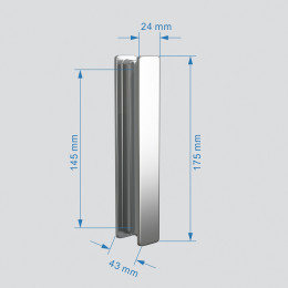 Душевой уголок Abber Sonnenstrand 100x90 AG07100-S90