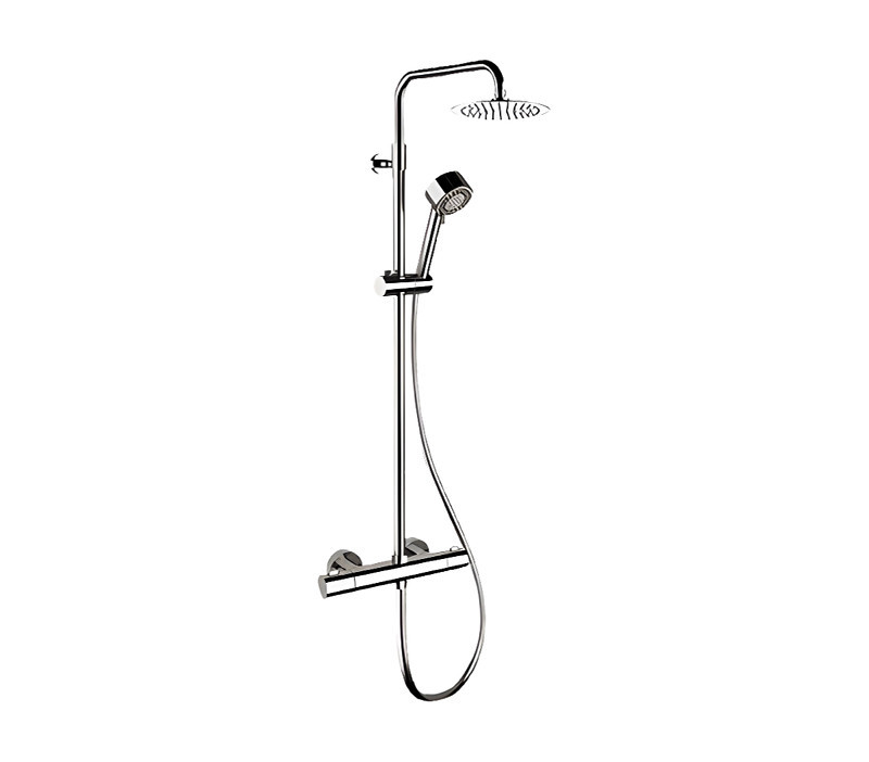 Душевая система Remer Elegance EQ32AUFM20 с термостатом цвет Хром