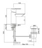 Смеситель для биде Cezares Garda GARDA-BSM1-01-Cr