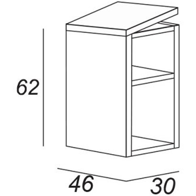 Полка Cezares Urban 30 55164