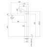Смеситель для раковины Remer Absolute AU10L