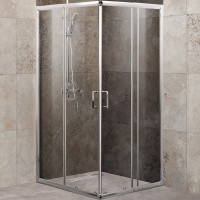 Душевой уголок BelBagno Unique 90х90 UNIQUE-A-2-75/90-C-Cr