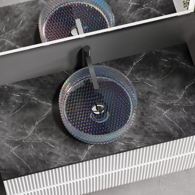 Раковина-чаша Ceramicanova Cristal 36 CN6059 Неон