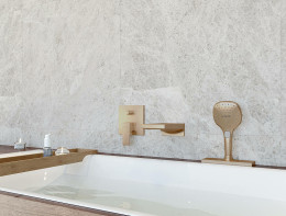 Смеситель для душа Hansgrohe Metropol 32545140 Шлифованная бронза