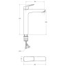Смеситель для раковины BelBagno Due DUE-LMC-CRM-W0