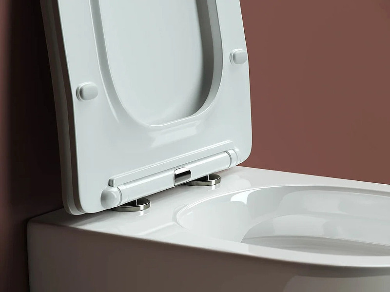 Комплект унитаза с инсталляцией Ceramicanova Forma CN3009_1001B_1000 с сиденьем Микролифт и Черной матовой клавишей смыва