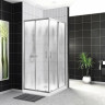 Душевой уголок BelBagno Uno 100х100 UNO-195-A-2-100-CH-CR
