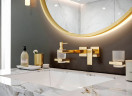 Смеситель для раковины Hansgrohe Metropol 32526990 Полированное золото