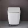 Унитаз Ceramicanova Cubic CN1806 подвесной с сиденьем Микролифт