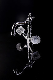 Смеситель для раковины Boheme Crystal 272-CRST