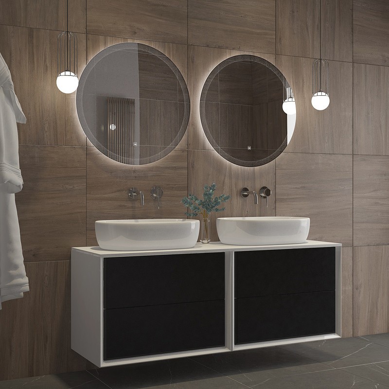 Зеркало Cezares Eco 90 CZR-SPC-ECO-900-LED-TCH с подсветкой