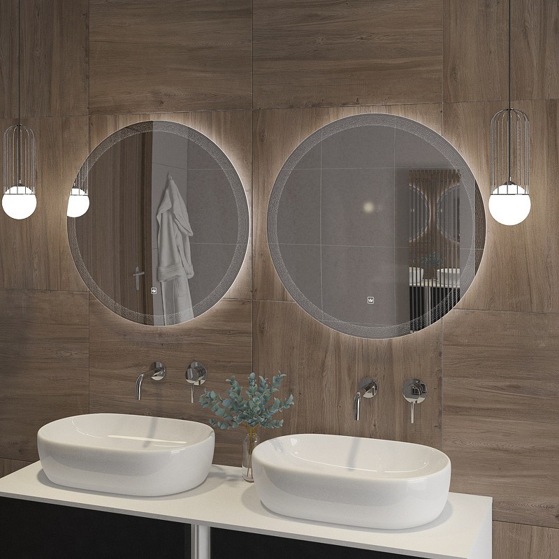 Зеркало Cezares Eco 90 CZR-SPC-ECO-900-LED-TCH с подсветкой
