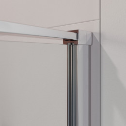 Душевой уголок Cezares Liner 100x100 L LINER-A-1-100-C-Cr-L
