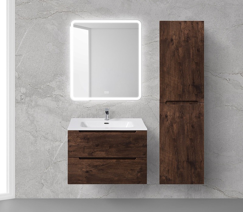 Зеркало BelBagno Marino 70 SPC-MAR-700-800-LED-TCH-WARM с подсветкой с подогревом