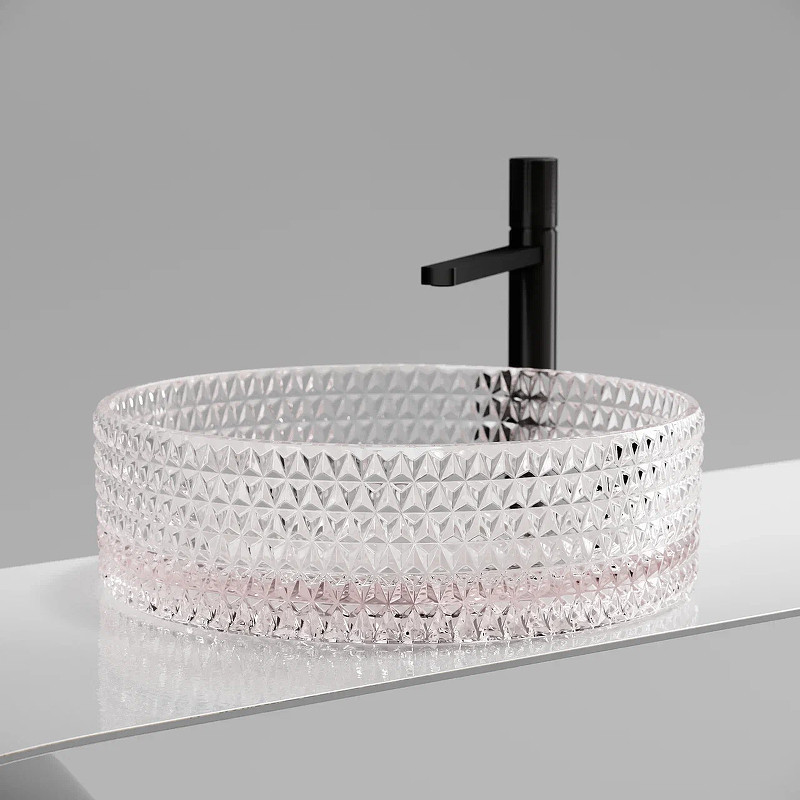 Раковина-чаша Ceramicanova Cristal 36 CN6061 Розовая