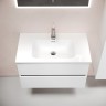 Тумба под раковину Sancos Urban 80 UR80W подвесная Белый глянец