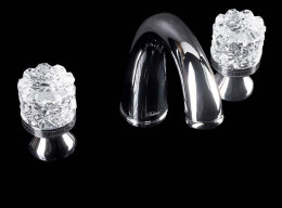 Смеситель для раковины Boheme Crystal 277-CRST