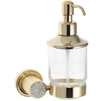 Дозатор для жидкого мыла Boheme Royal Cristal 10932-G