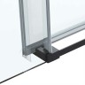 Душевой уголок Vincea Como Soft 140x80 VSR-1CS8014CLB