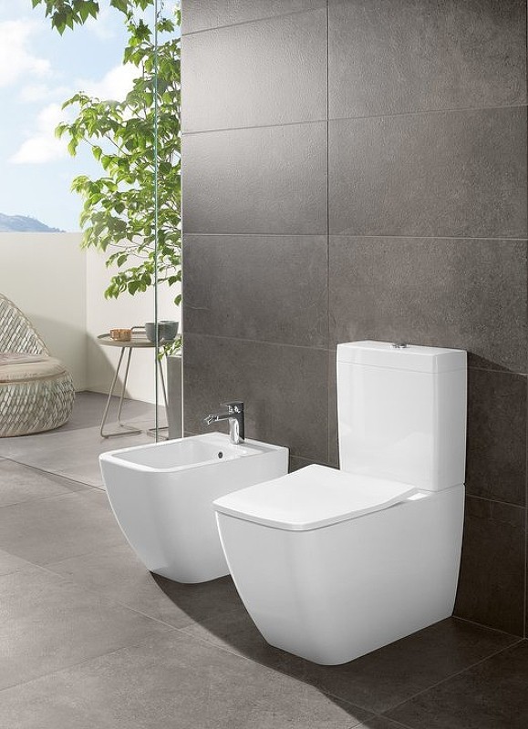 Унитаз-компакт Villeroy&Boch Venticello 4612R001 без бачка и сиденья