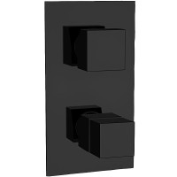 Смеситель для душа Remer Qubica Thermo QT92KBNO с термостатом