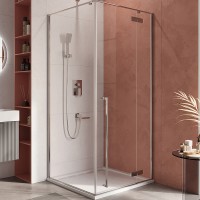 Душевой уголок Cezares Liner 100x100 R LINER-A-1-100-C-Cr-R