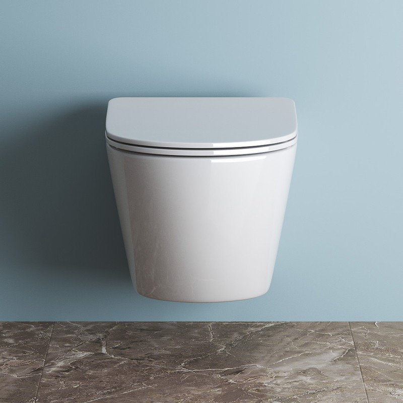 Комплект унитаза с инсталляцией BelBagno Uno BB3105CHR/SC/BB002-80/BB014-SR-BIANCO