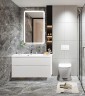 Комплект унитаза с инсталляцией BelBagno Uno BB3105CHR/SC/BB002-80/BB014-SR-BIANCO