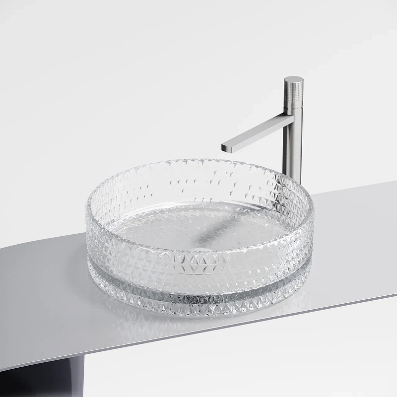 Раковина-чаша Ceramicanova Cristal 36 CN6062 Прозрачная