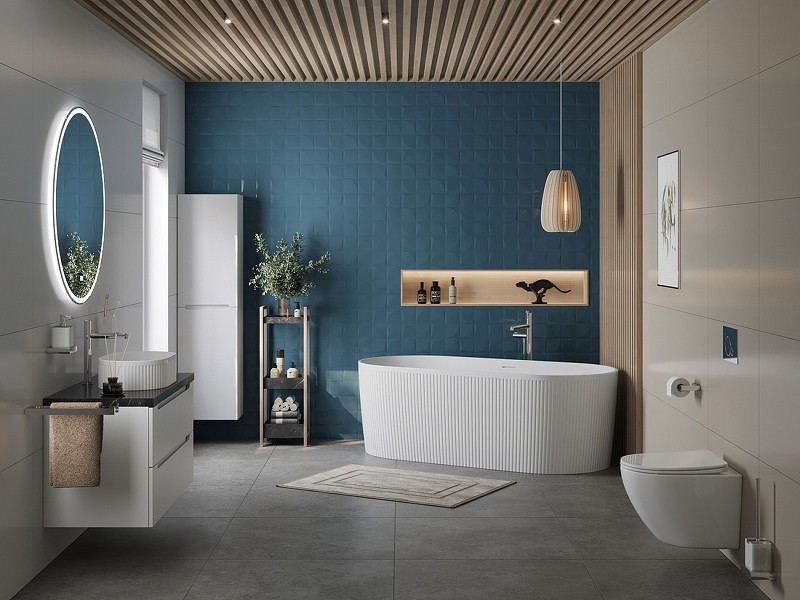 Акриловая ванна BelBagno 170x80 BB411-1700-800-MATT