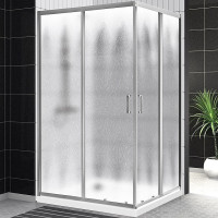 Душевой уголок BelBagno Uno 100х80 UNO-195-AH-2-100/80-CH-CR