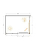 Душевой уголок Cezares Lux 140x100 LUX-AH-FS-11-140/100-C-CR