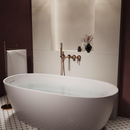 Смеситель для ванны Vincea Villa VTFW-1VL1BC