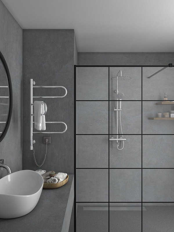 Электрический полотенцесушитель Vincea 44х80 VTD-1R2CE