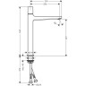 Смеситель для раковины Hansgrohe Metropol Select 32572000 Хром