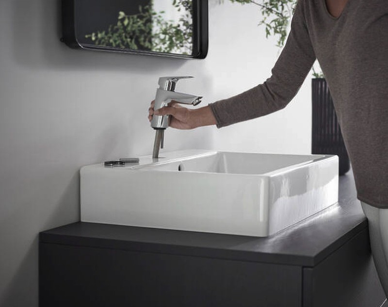 Смеситель для раковины Hansgrohe Logis 71070000 Хром