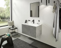 Смеситель для раковины Hansgrohe Finoris 76010670 черный матовый